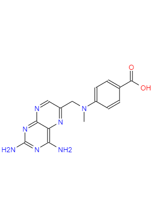 CAS：19741-14-1,4-[N-(2,4-二氨基-6-蝶啶甲基)-N-甲氨基]苯甲酸半鹽酸鹽N水