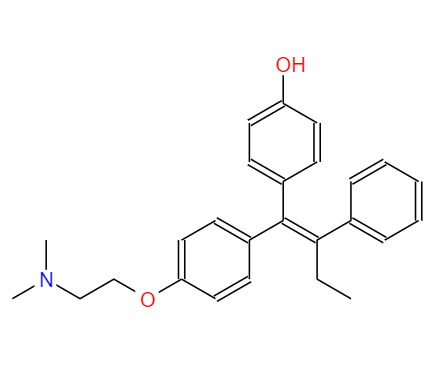 CAS：68392-35-8,英文名稱：Afimoxifene 