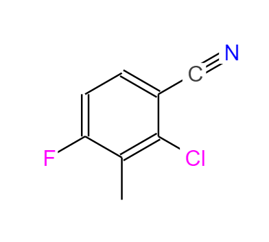CAS：796600-15-2,中文名稱：2-氯-3-甲基-4-氟苯甲腈 英文名稱：2-Chloro-4-fluoro-3-methylbenzonitrile 