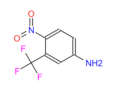 CAS： 393-11-3,中文名稱： 4-硝基-3-三氟甲基苯胺 英文名稱： 4-Nitro-3-(trifluoromethyl)aniline 