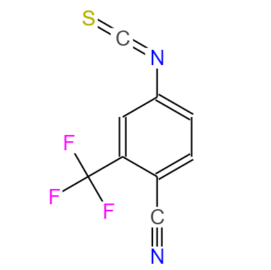 CAS： 143782-23-4,中文名稱： 4-異硫代氰?；?2-(三氟甲基)苯甲腈 英文名稱： 4-isothiocyanato-2-(trifluoroMethyl)benzonitrile 