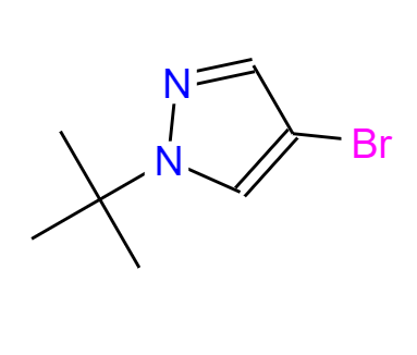 CAS：70951-85-8,英文名稱：4-bromo-1-tert-butyl-1H-pyrazole 
