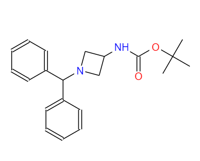 CAS：91189-18-3,中文名稱(chēng)：1-二苯甲基氮雜環(huán)丁烷-3-氨基甲酸叔丁酯 英文名稱(chēng)：tert-Butyl 1-benzhydryl-3-azetidinylcarbamate 