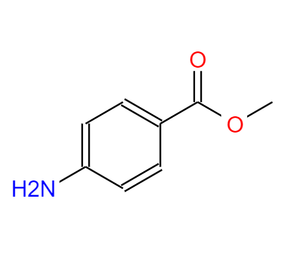 CAS：619-45-4,中文名稱：對(duì)氨基苯甲酸甲酯 英文名稱：4-aminobenzoic acid methyl ester 