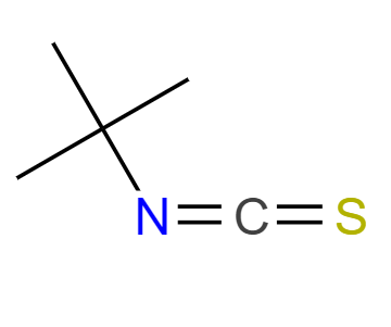  CAS：590-42-1,中文名稱：叔丁基異硫酸酯 英文名稱：TERT-BUTYL ISOTHIOCYANATE