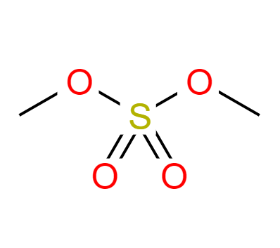 CAS： 77-78-1,中文名稱： 硫酸二甲酯 英文名稱： Dimethyl sulfate 