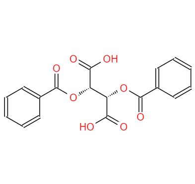 CAS：17026-42-5,中文名稱：D-二苯甲酰酒石酸 英文名稱：Dibenzoyl-D-tartaric acid 