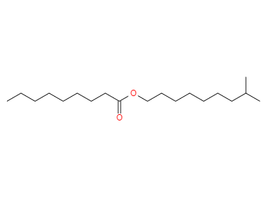 CAS：109-32-0,中文名稱：8-甲基壬醇壬酸酯 英文名稱：8-Methylnonylnonanoate 