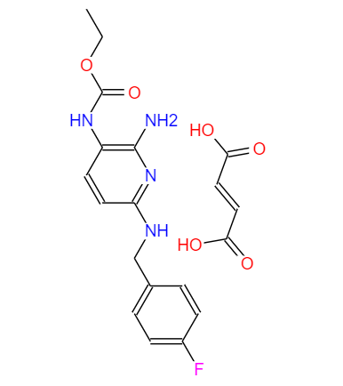 CAS：75507-68-5,中文名稱：馬來(lái)酸氟吡汀 英文名稱：Flupirtine maleate 