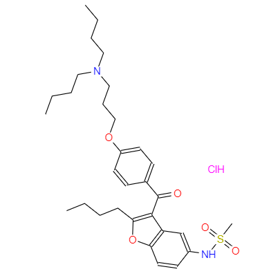 CAS：141625-93-6,中文名稱：鹽酸決奈達隆 英文名稱：Dronedarone Hydrochloride 