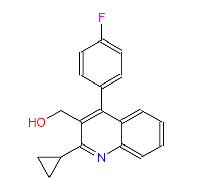 CAS：121660-11-5,英文名稱：2-cyclopropyl-4-(4-fluorophenyl)-3-quinoline methanol 