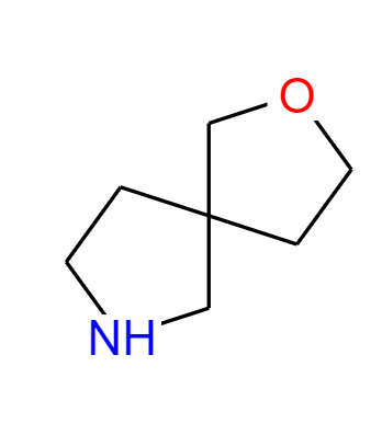 CAS：175-97-3,中文名稱：2-噁-7-AZA-螺[4.4]壬烷 英文名稱：2-Oxa-7-aza-spiro[4.4]nonane 