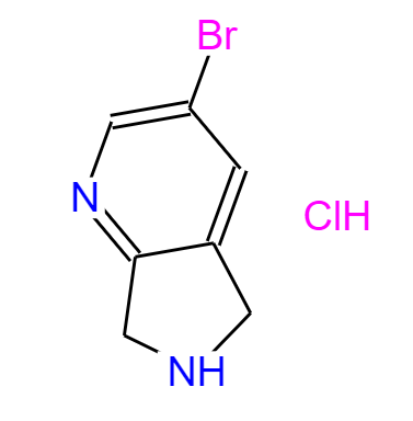  CAS：1394117-24-8,英文名稱：3-bromo-5H,6H,7H-pyrrolo[3,4-b]pyridine hydrochloride