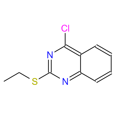 CAS：58803-78-4,中文名稱：4-氯-2-(乙硫基)喹唑啉 英文名稱：4-Chloro-2-(ethylthio)quinazoline 