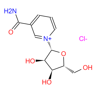  CAS： 23111-00-4,中文名稱： 煙酰胺核糖氯化物（NR-Cl） 英文名稱： NICOTINAMIDE RIBOSIDE chloride