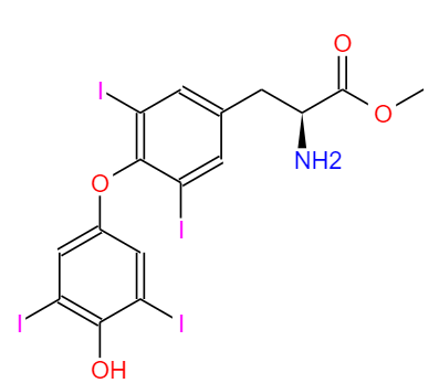 CAS：32180-11-3,英文名稱：Thyroxine Methyl Ester 
