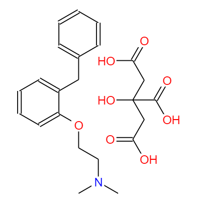 CAS：1176-08-5,中文名稱：檸檬酸苯托沙敏 英文名稱：PhenyltoloxaMine Citrate 
