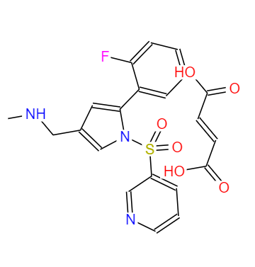 CAS：1260141-27-2,中文名稱：富馬酸沃諾拉贊 英文名稱：TAK-438 