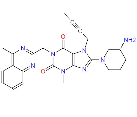 CAS：668270-12-0,中文名稱：利拉利汀 英文名稱：Linagliptin 