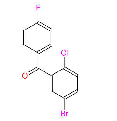 CAS：915095-85-1,中文名稱：(5-溴-2-氯苯基)(4-氟苯基)甲酮 英文名稱：(5-bromo-2-chlorophenyl)(4-fluorophenyl)methanone 