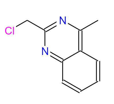 CAS：109113-72-6，中文名稱：2-氯甲基-4-甲基喹唑啉 英文名稱：2-(chloromethyl)-4-methylquinazoline 