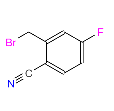 CAS：421552-12-7,中文名稱：2-氰基-5-氟溴芐 英文名稱：2-Cyano-5-fluorobenzyl bromide 