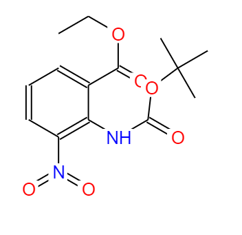 CAS：136285-65-9,中文名稱：坎地沙坦酯中間體 C3 英文名稱：Ethyl2-((tert-butoxycarbonyl)amino)-3-nitrobenzoate 