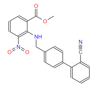 CAS：139481-28-0,英文名稱：Methyl2-((2'-cyanobiphenyl-4-yl)methylamino)-3-nitrobenzoate 