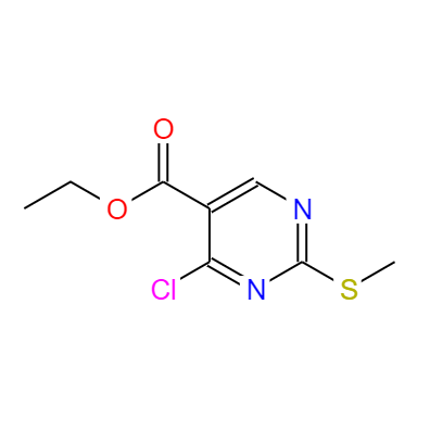 CAS：5909-24-0,中文名稱：4-氯-2-甲硫基嘧啶-5-羧酸乙酯 英文名稱：Ethyl-4-chloro-2-methylthio-5-pyrimidine-carboxylate 