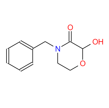  CAS：287930-73-8,中文名稱：4-芐基-2-羥基-嗎啉-3-酮 英文名稱：4-Benzyl-2-hydroxy-morpholin-3-one