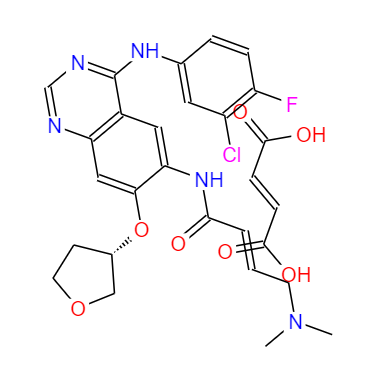 CAS：850140-73-7,中文名稱：雙馬來酸鹽阿法替尼 英文名稱：Afatinib diMaleate 