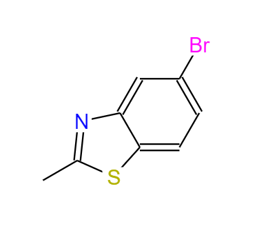 CAS：63837-11-6,中文名稱：5-溴-2-甲基苯并噻唑 英文名稱：5-Bromo-2-methylbenzothiazole 