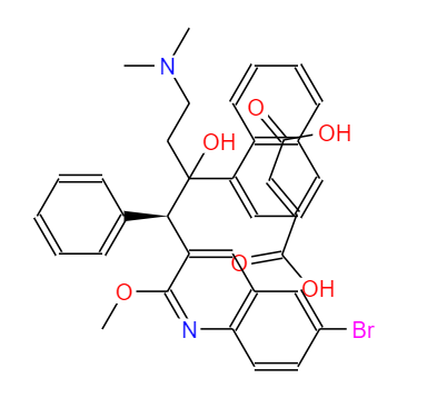 CAS：845533-86-0,中文名稱：貝達(dá)喹啉富馬酸鹽 英文名稱：Bedaquiline 