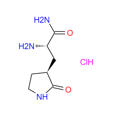 CAS：2628280-48-6，英文名稱：3-Pyrrolidinepropanamide, α-amino-2-oxo-, hydrochloride 