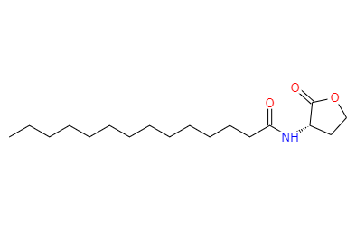CAS：202284-87-5,中文名稱：十四烷基-L-高絲氨酸內(nèi)酯 英文名稱：N-tetradecanoyl-L-Homoserine lactone 