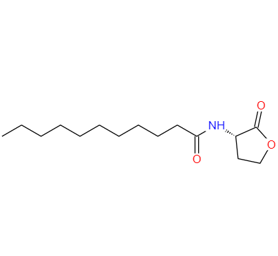CAS：216596-71-3,中文名稱：N-十一烷?；?L- 高絲氨酸內(nèi)酯 英文名稱：N-undecanoyl-L-Homoserine lactone 