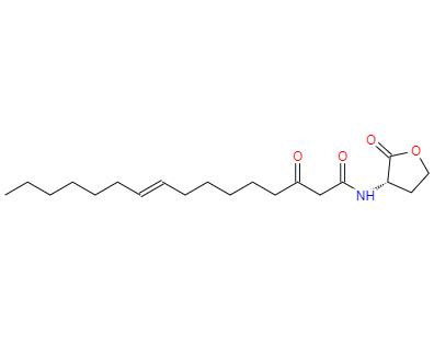 CAS：479050-91-4,英文名稱：N-3-oxo-hexadec-11(Z)-enoyl-L-Homoserine lactone 