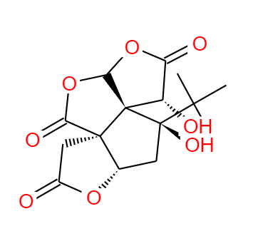 CAS：33570-04-6,中文名稱：白果內(nèi)酯 英文名稱：Bilobalide 