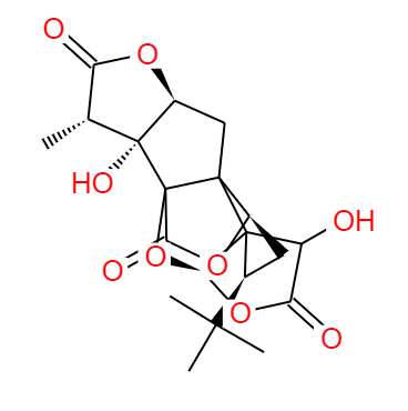CAS：15291-75-5,中文名稱：銀杏內(nèi)酯A 英文名稱：Ginkgolide A 