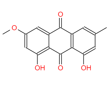CAS：521-61-9,中文名稱：大黃素甲醚 英文名稱：Physcion 