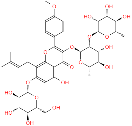 CAS：110642-44-9,中文名稱：朝藿定C 英文名稱：Epmedin C 