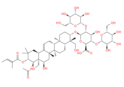 CAS：26339-90-2,中文名稱：七葉皂苷B 英文名稱：EscinIB 