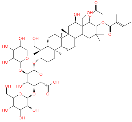 CAS：158800-83-0,中文名稱：七葉皂苷D 英文名稱：AescinIIB 