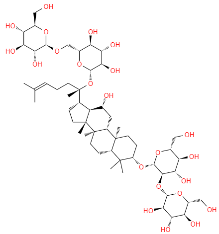  CAS：41753-43-9,中文名稱：人參皂苷Rb1 英文名稱：Ginsenoside Rb1