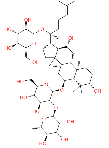 CAS：52286-59-6,中文名稱：人參皂苷Re 英文名稱：Ginsenoside Re 