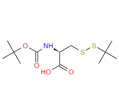 CAS：30044-61-2,中文名稱：Boc-Cys(StBu)-OH 