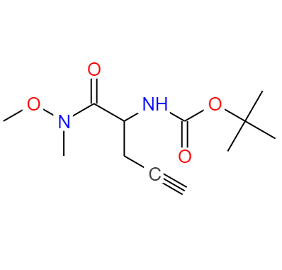CAS：1172623-95-8,英文名稱：tert-Butyl[1-[methoxy(methyl)amino]-1-oxo-4-pentyn-2-yl]carbamate 