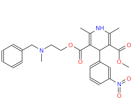 CAS：55985-32-5,中文名稱：尼卡地平 英文名稱：Nicardipine 