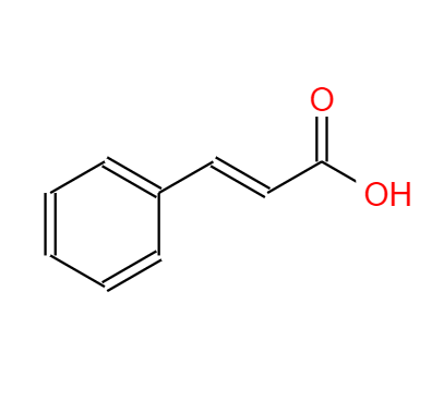CAS： 140-10-3,中文名稱： 肉桂酸 英文名稱： trans-Cinnamic acid 