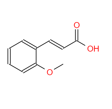 CAS：6099-03-2,中文名稱：鄰甲氧基肉桂酸 英文名稱：o-Methoxycinnamic acid